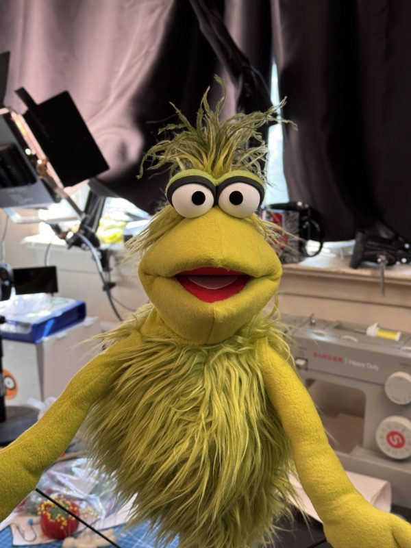 IMG_4242 Greeblee Hand Puppet (green, custom)