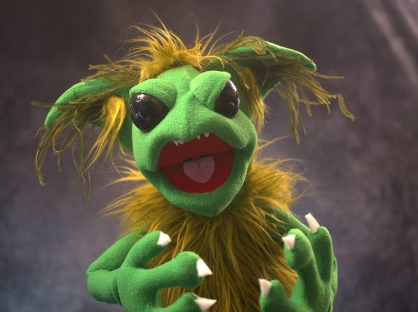 shop-f000846 Full Body Goblin Hand & Rod Puppet