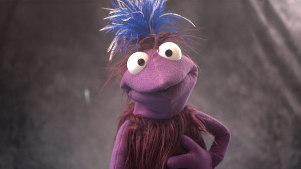shop-f001512 Purple Greeblee Hand & Rod Puppet