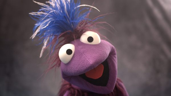 shop-f001993 Purple Greeblee Hand & Rod Puppet
